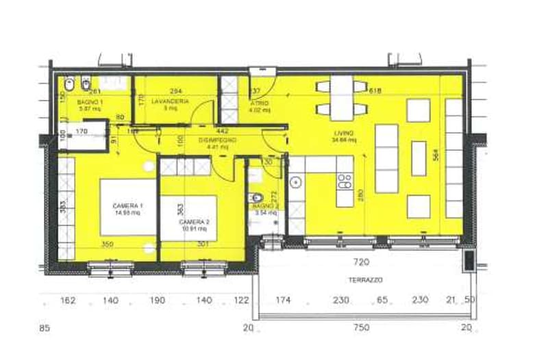 3 locali con terrazzo - Residenza Bellavista (9)