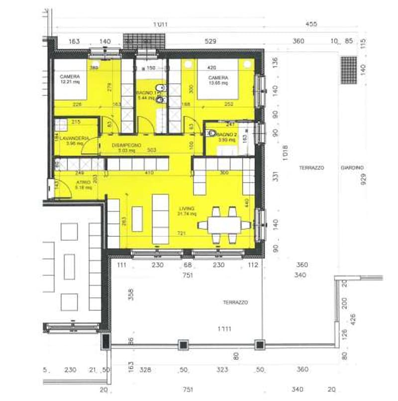 3 locali con giardino e terrazza privata - Residenza Bellavista (9)