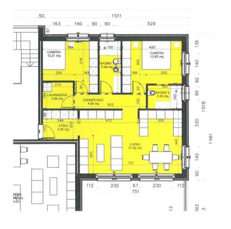 3 locali con terrazzo  - Residenza Bellavista (8)
