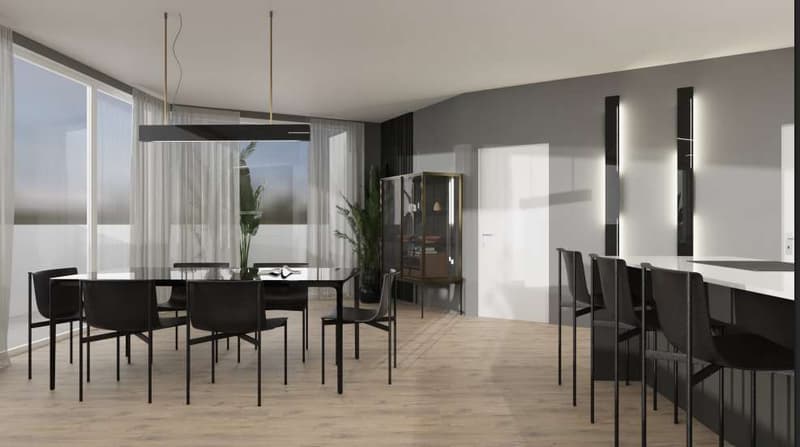 Nuovo Attico con Vista Lago a Lugano, posizione centrale (6)