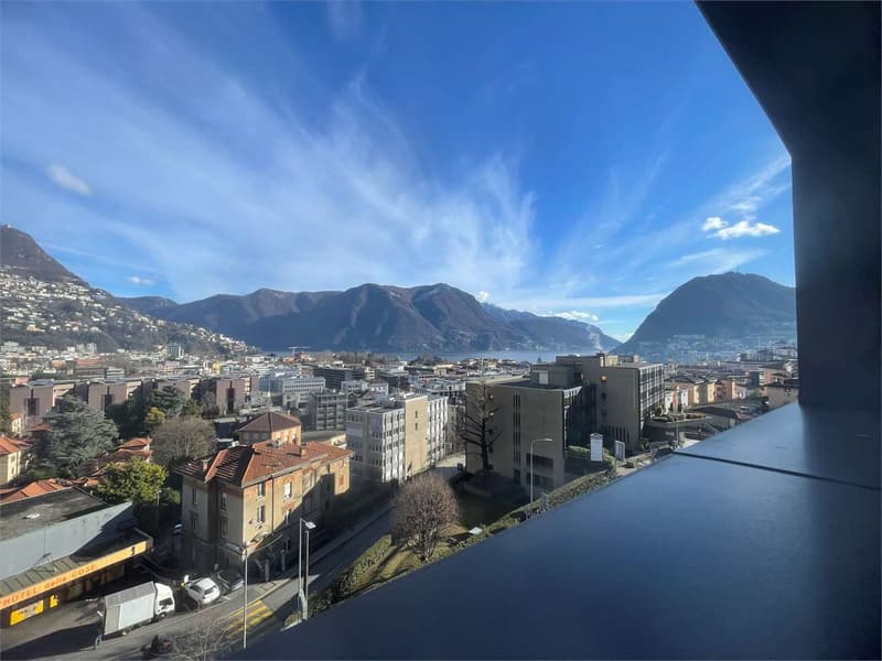 Nuovo Attico con Vista Lago a Lugano, posizione centrale (3)