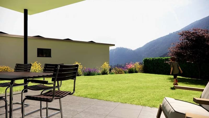 Vendesi Terreno edificabile piu progetto per 2 case unifamiliari, Mezz (7)
