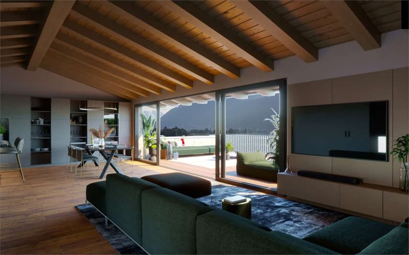 Esclusiva Residenza Fronte Lago con Terrazza Panoramica e Vista Mozzaf (4)