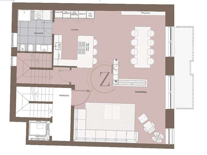 Meraviglioso Duplex Fronte Lago a Melide (12)