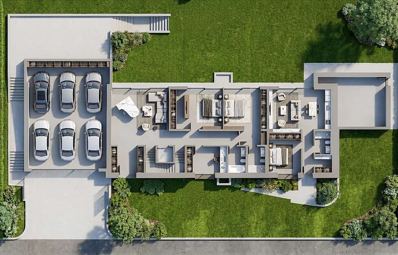 Villa da ristrutturare con licenza Edilizia approvata (8)