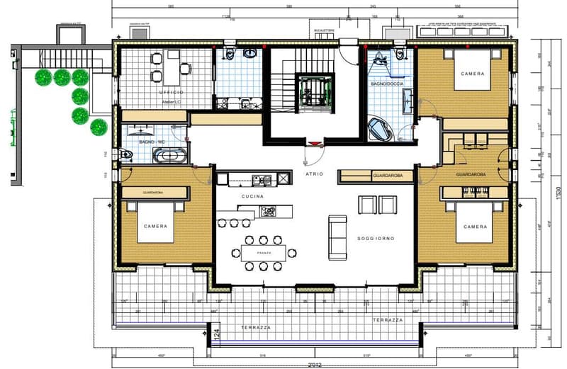 Vendesi appartamento Piano Terra, 7 locali con giardino privato (3)