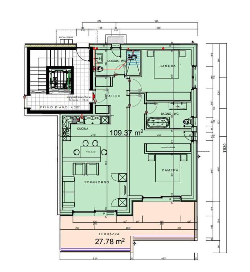 Residenza di pregio a Comano, Vendesi Appartamento 3.5 locali 1Piano (7)