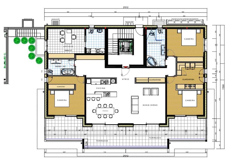Vendesi appartamento Piano Terra, 7 locali con giardino privato a Coma (5)