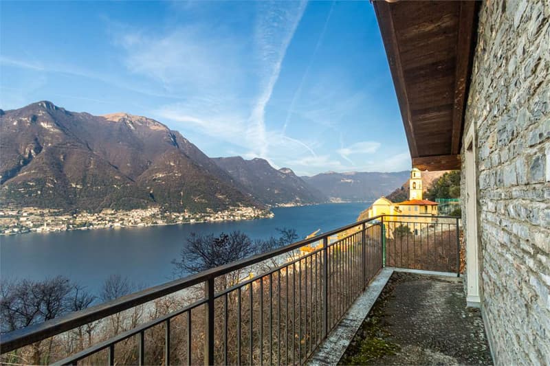 Pognana Lario - Bifamiliare con splendida vista lago e grande potenzia (2)