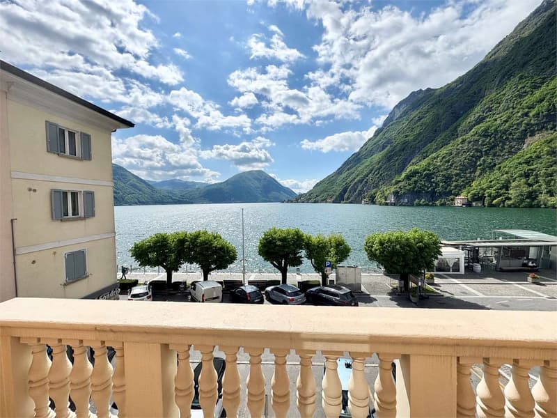 Appartamento 3.5 a Porlezza Italia con vista stupenda e unica sul lago (7)