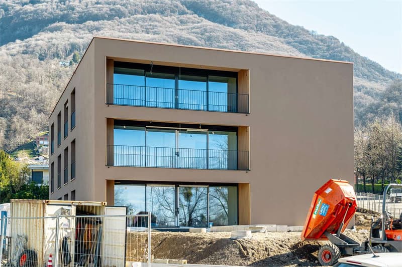 3.5 con bellissimo giardino a Pregassona al PT (2)