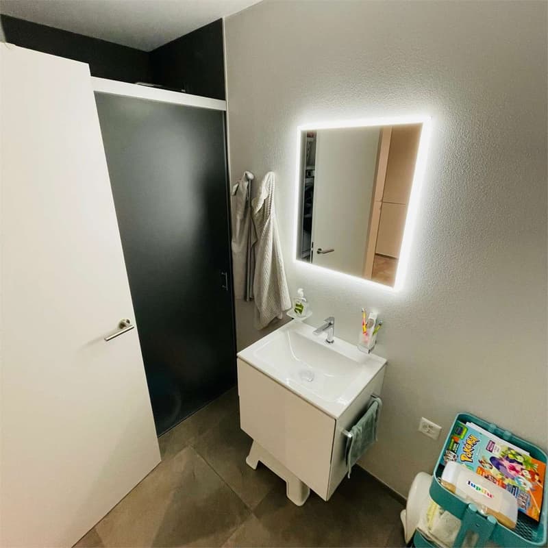 Moderno 4,5 locali con giardino privato - Gordola (11)