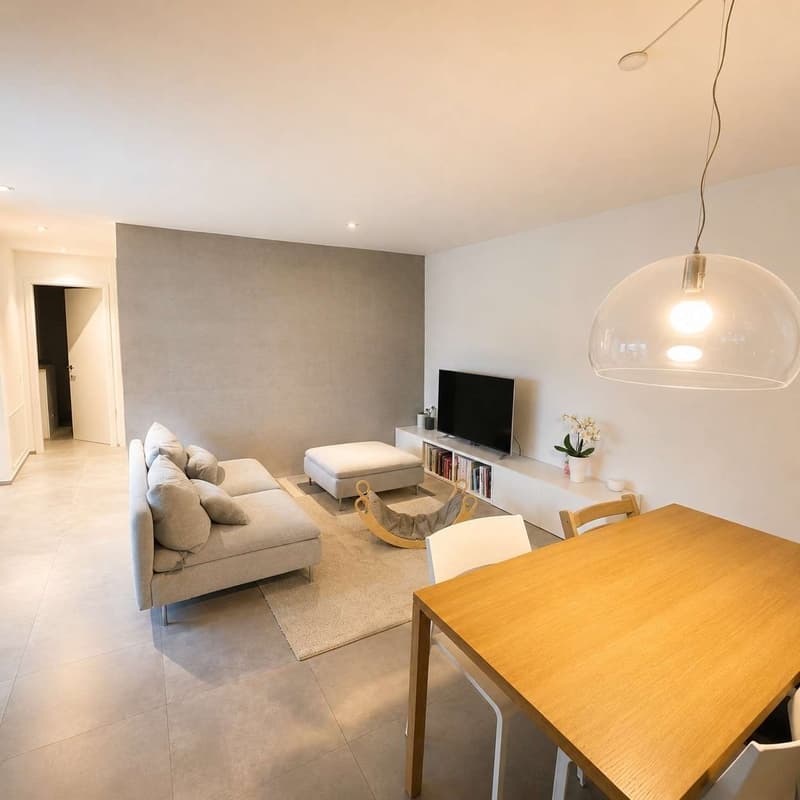 Moderno 4,5 locali con giardino privato - Gordola (6)