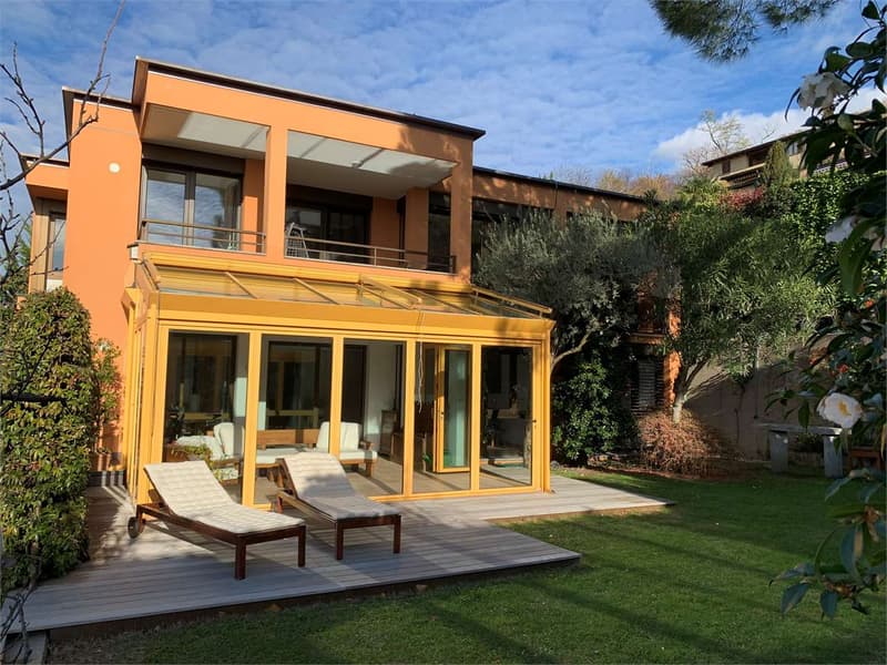 Pregassona - Splendida villa Bifamiliare (2)