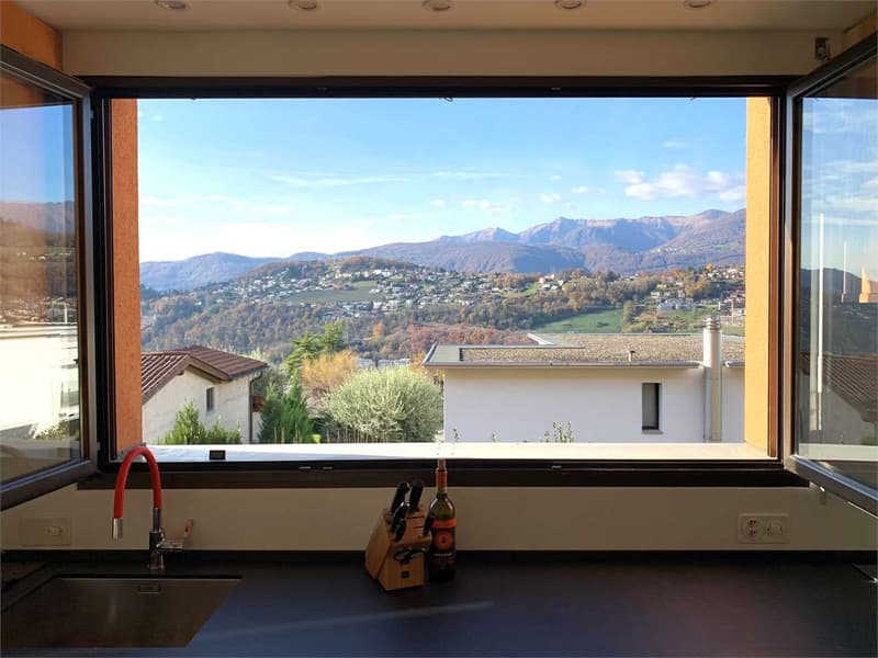 Pregassona - Splendida villa Bifamiliare (7)
