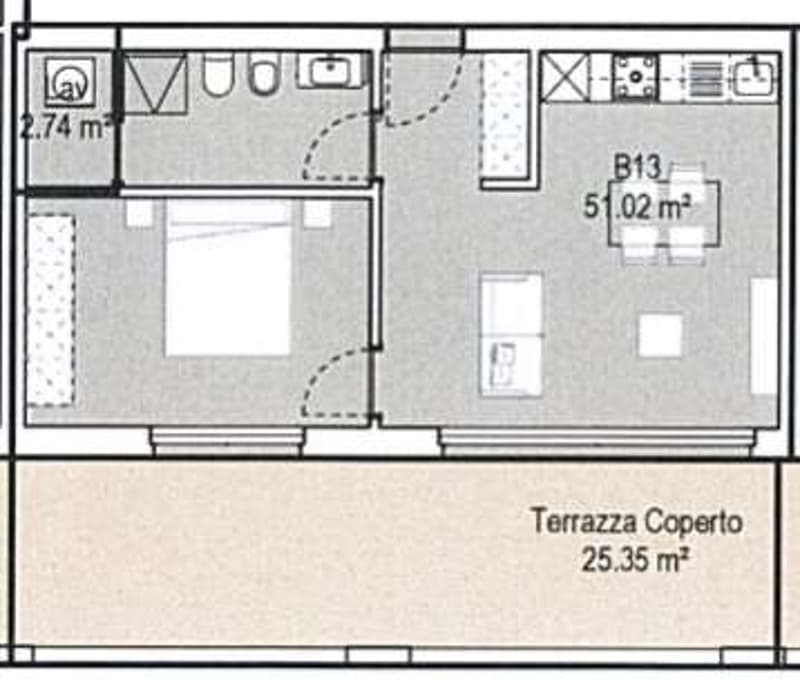 Nuovo appartamento 2.5 Bilocale Pambio Noranco Lugano (4)