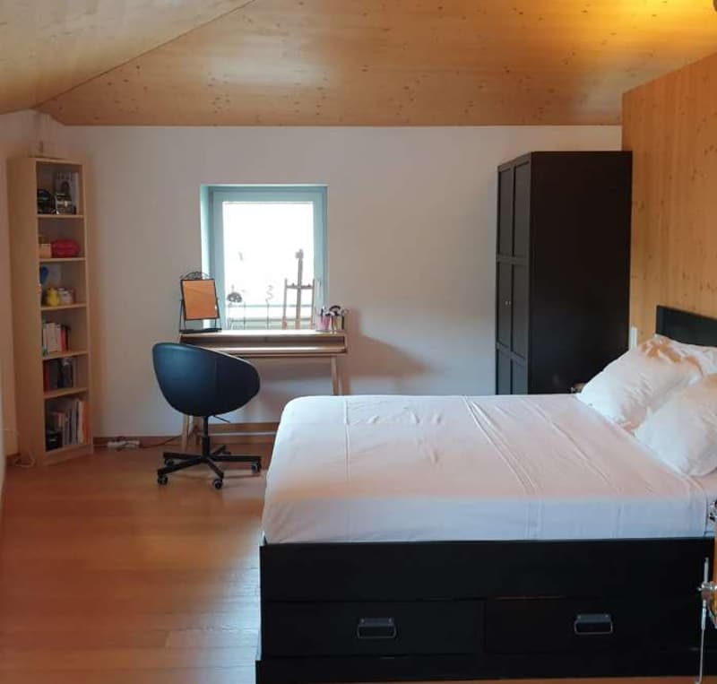 Affascinante casa Loft in affitto a Barbengo - 112 m², giardino e post (4)