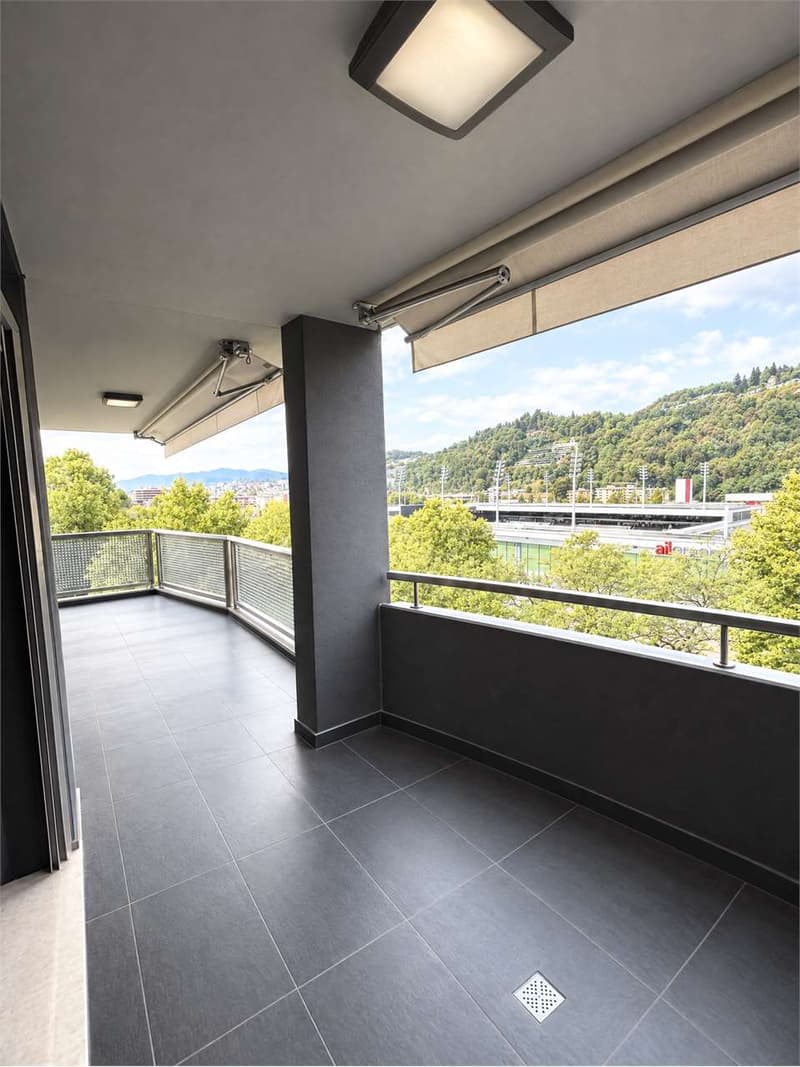 Esclusivo 4.5 locali con terrazza panoramica - Pregassona (13)