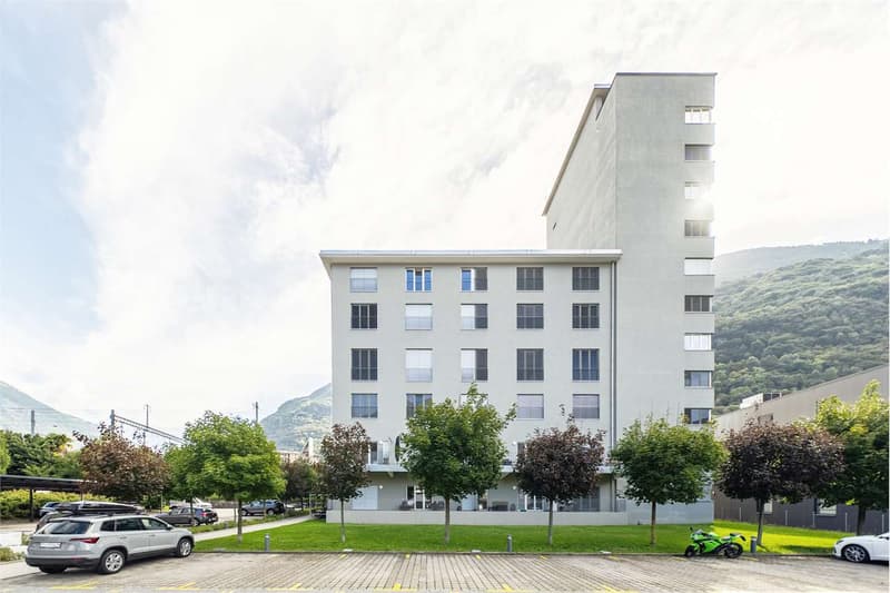 2,5 locali moderno con piscina e vista Alpi - Arbedo (4)