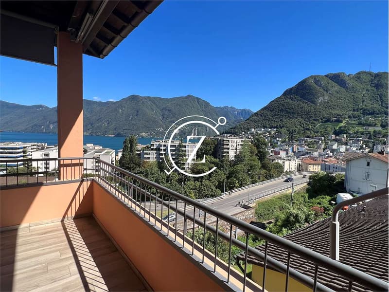 Appartamento 2.5 completamente ristrutturato con vista lago a Lugano (4)