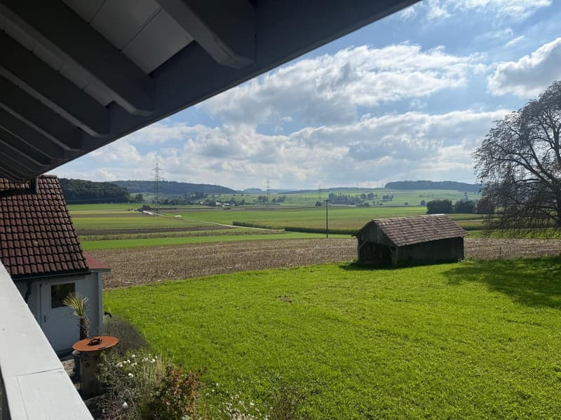 Aussicht Laube Dachgeschoss