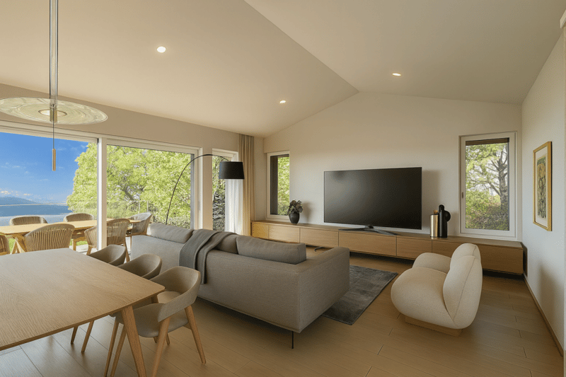 Magnifique villa de 5.5 pièces avec vue sur le lac Léman (4)
