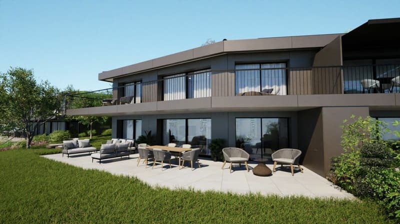 Superbe duplex avec vue sur le lac Léman (11)