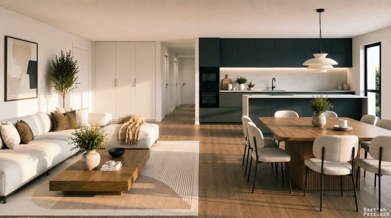 Superbe attique de 78m2 avec terrasse privative - à découvrir ! ( Lot N°8 ) (5)