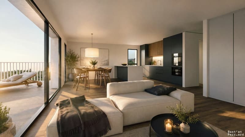 Magnifique appartement de 4,5 pièces avec terrasse privative - à découvrir ! ( Lot N°3 ) (1)