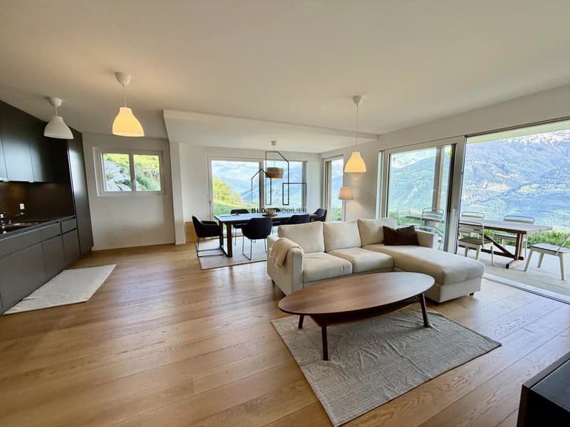 Magnifique appartement neuf avec jardin et vue sur la vallée du Rhône (2)