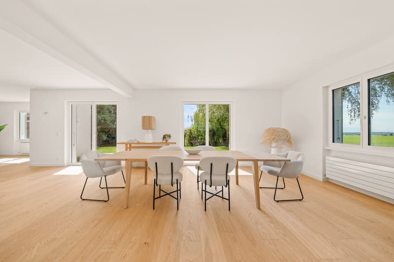 Magnifique villa individuelle rénovée avec vue panoramique à 5 minutes de Nyon (5)