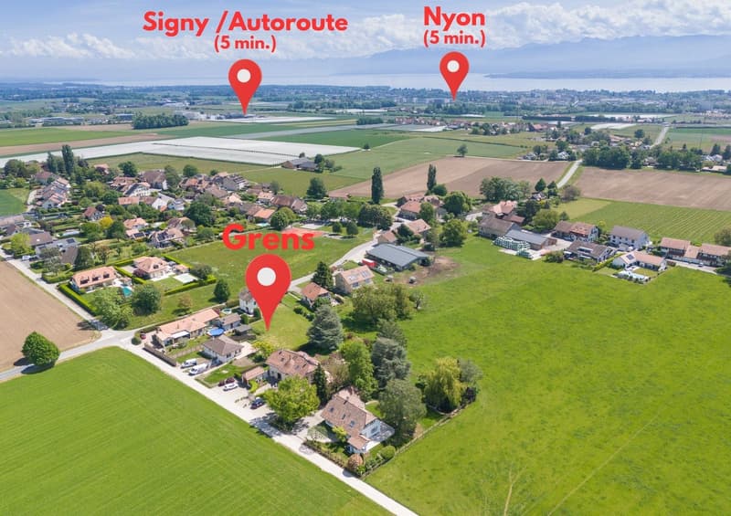 Magnifique villa individuelle rénovée avec vue panoramique à 5 minutes de Nyon (17)