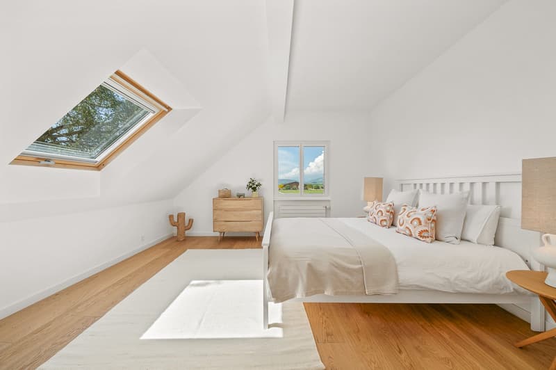 Magnifique villa individuelle rénovée avec vue panoramique à 5 minutes de Nyon (10)