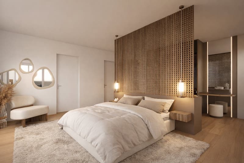 Unique penthouse with rooftop and swimming pool and amazing view on the lake and the Jet d’Eau (10)