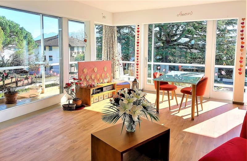 Appartement de standing au calme dans un domaine arboré privé – St-Sulpice (VD) (2)