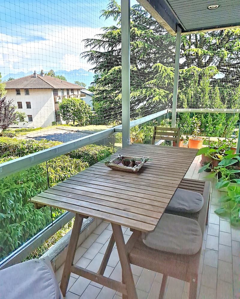 Appartement de standing au calme dans un domaine arboré privé – St-Sulpice (VD) (9)