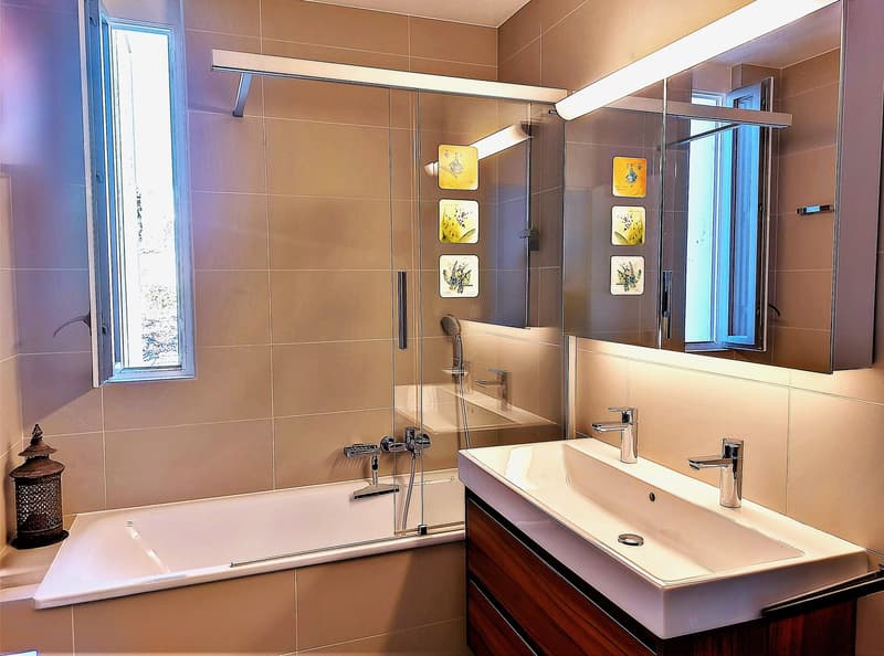 Appartement de standing au calme dans un domaine arboré privé – St-Sulpice (VD) (8)