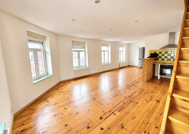 Lille Wazemmes – Grand T2 en duplex avec opportunité commerciale (2)