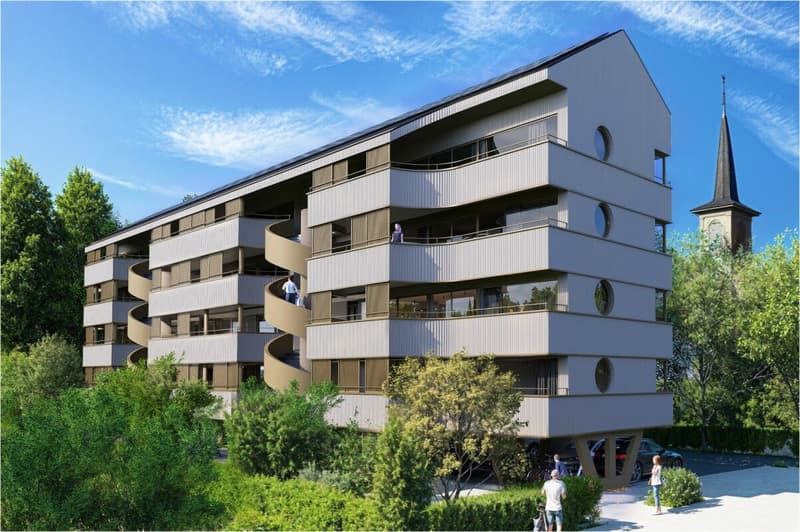 NOUVELLE CONSTRUCTION - 3EME ETAGE - VUE LAC ET ALPES (5)