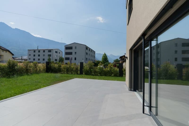 Collombey - Villa A mitoyenne de standing avec jardin (4)
