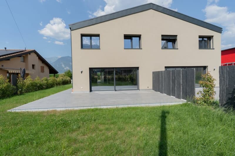 Collombey - Villa A mitoyenne de standing avec jardin (3)