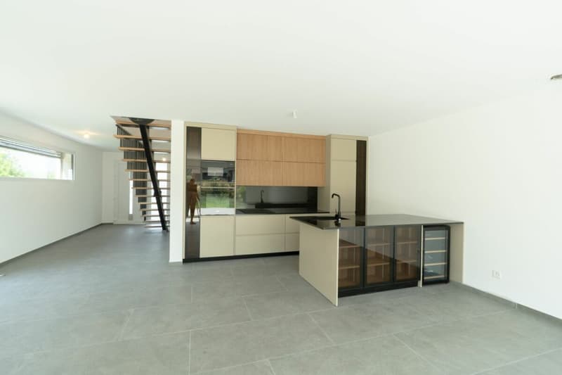 Collombey - Villa A mitoyenne de standing avec jardin (5)