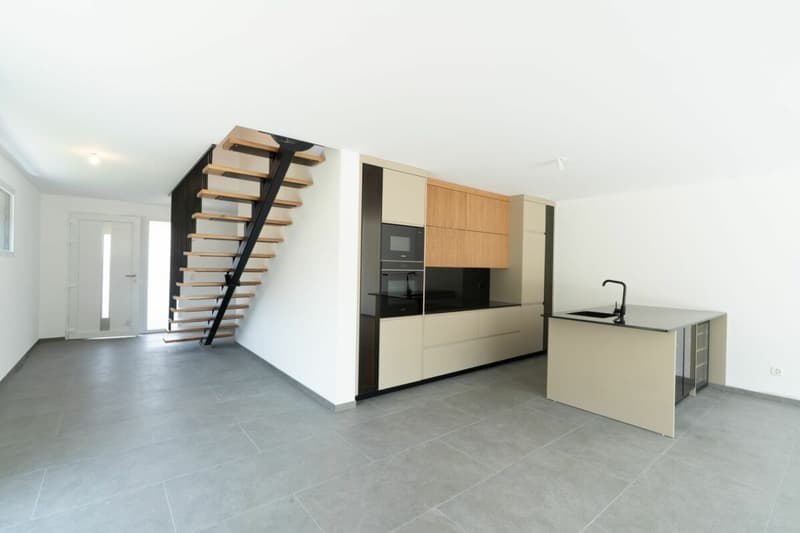 Collombey - Villa A mitoyenne de standing avec jardin (7)