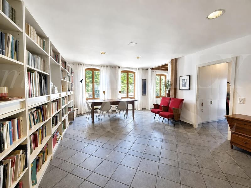 EXCLUSIVITE: Magnifique triplex de 325 m2 PPE situé au sein d'une ancienne bâtisse (3)
