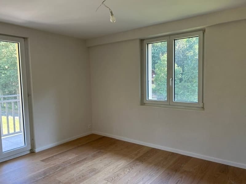 Appartement 4.5 pièces rénové avec balcon et vue verdoyante à Saint-Cergue (4)