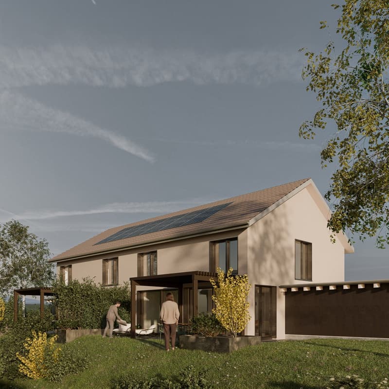 Nouvelle construction de 2 villas jumelées (1)