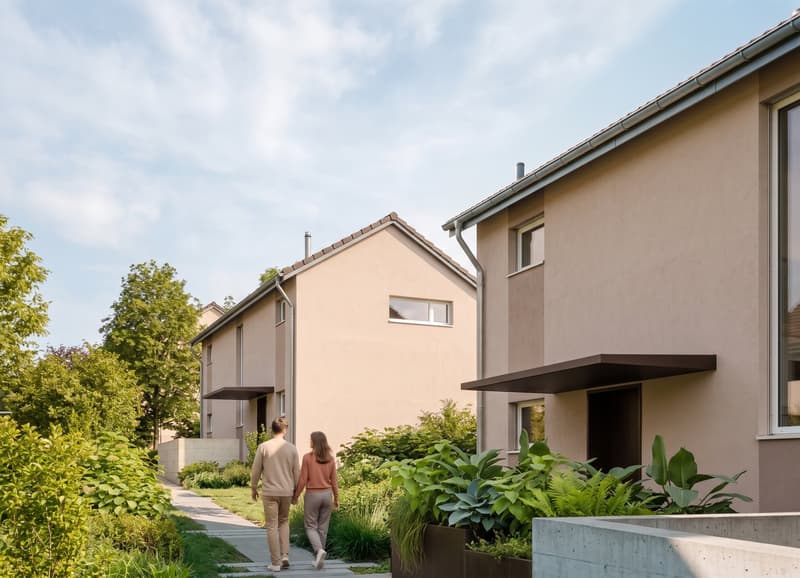 Nouvelle construction de villas individuelles MINERGIE (3)