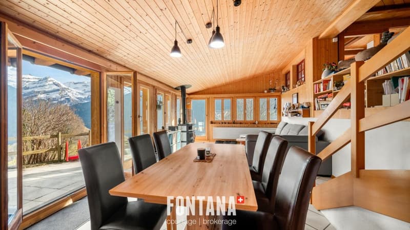 Chalet contigu de 6 pièces avec suite parentale (9)