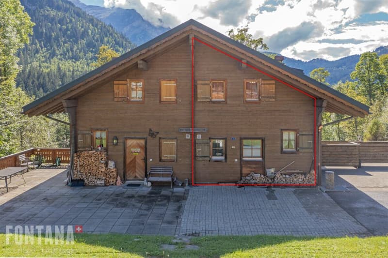 Demi-chalet en triplex - La Marchande 2D, PPE Les Parchets (12)