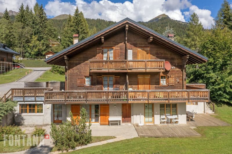 Demi-chalet en triplex - La Marchande 2D, PPE Les Parchets (10)